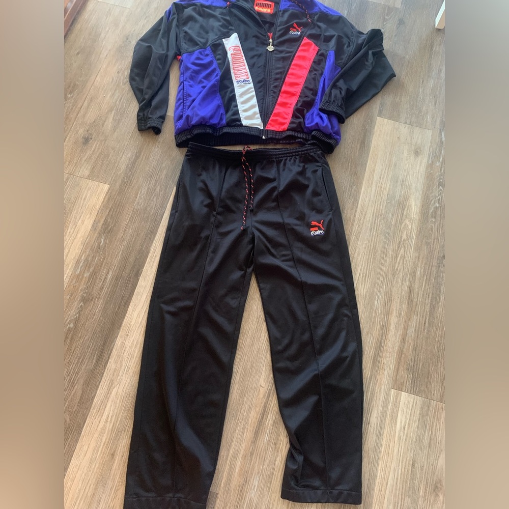 Vintage puma equipe nice bright neon colors